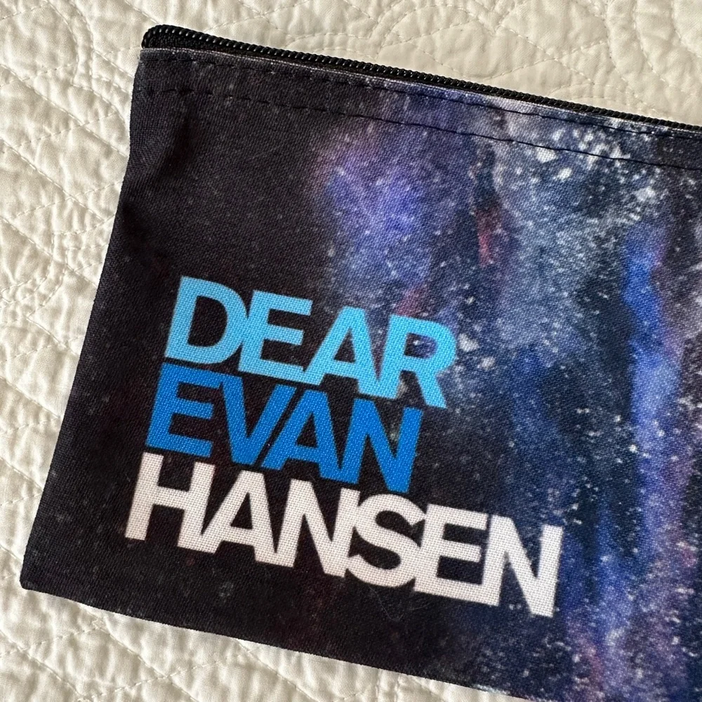 Rare Dear Evan Hansen the Musical Broadway Small Bag Pouch Pencil Case
